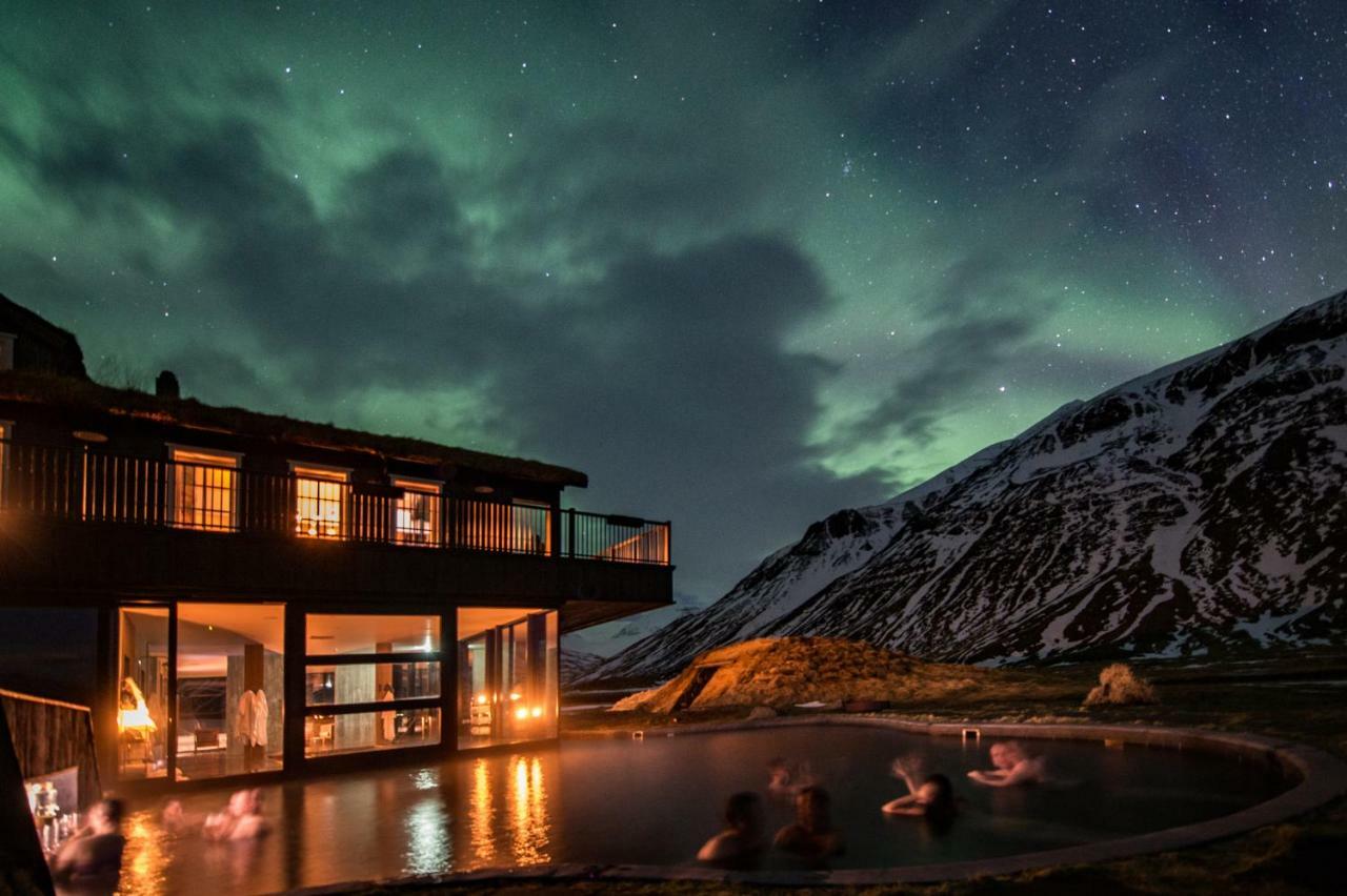Eleven Deplar Farm Hotel Knappstathir Exterior foto